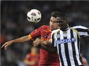 Bóng đá anh, ngoại hạng anh, lịch thi đấu euro 2012, Udinese - Roma: Khi Friuli bị Roma biến thành... sân nhà